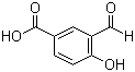 3-甲酰基-4-羟基苯甲酸分子结构 (CAS 584-87-2)