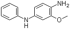 structure of CAS# 5840-10-8, 4-Amino-3-methoxydiphenylamine