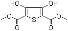 structure of CAS# 58416-04-9, 3,4-Dihydroxy-thiophene-2,5-dicarboxylic acid dimethyl ester