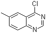 structure of CAS# 58421-79-7, 4-Chloro-6-methylquinazoline