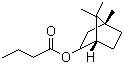 CAS 登录号：58479-55-3, 丁酸异龙脑酯, (4R)-1,7,7-三甲基二环[2.2.1]庚-2-基丁酸酯