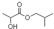 乳酸异丁酯分子结构 (CAS 585-24-0)