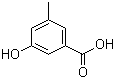 3-羟基-5-甲基苯甲酸分子结构 (CAS 585-81-9)