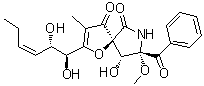 structure of CAS# 58523-30-1, Pseurotin A