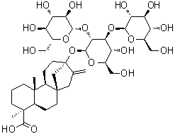 莱苞迪甙 B分子结构 (CAS 58543-17-2)