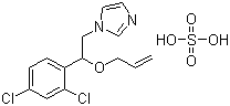 抑霉唑硫酸盐分子结构 (CAS 58594-72-2)
