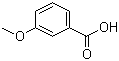 3-甲氧基苯甲酸分子结构 (CAS 586-38-9)