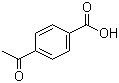 4-Acetylbenzoic acid molecular structure (CAS 586-89-0)