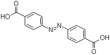 structure of CAS# 586-91-4, Azobenzene-4,4'-dicarboxylic acid