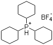 Tricyclohexylphosphonium tetrafluoroborate molecular structure (CAS 58656-04-5)