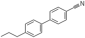 structure of CAS# 58743-76-3, 4-丙基-4'-氰基联苯
