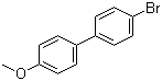 4-溴-4'-甲氧基联苯分子结构 (CAS 58743-83-2)