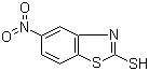 structure of CAS# 58759-63-0, 5-Nitro-2-benzothiazolethiol