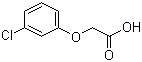 structure of CAS# 588-32-9, 3-Chlorophenoxyacetic acid