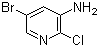 structure of CAS# 588729-99-1, 2-Chloro-3-amino-5-bromopyridine