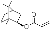 structure of CAS# 5888-33-5, Isobornyl acrylate