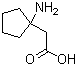 structure of CAS# 58885-92-0, (1-Aminocyclopentyl)acetic acid