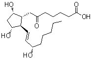 structure of CAS# 58962-34-8, 6-Ketoprostaglandin F<sub>1alpha</sub>