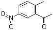 structure of CAS# 58966-27-1, 1-(2-Methyl-5-nitrophenyl)ethanone