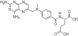 structure of CAS# 59-05-2, Methotrexate