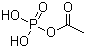 Acetylphosphate molecular structure (CAS 590-54-5)