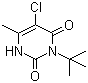structure of CAS# 5902-51-2, Terbacil