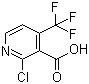 CAS # 590371-81-6, 2-Chloro-4-(trifluoromethyl)nicotinic acid, 2-Chloro-4-(trifluoromethyl)pyridine-3-carboxylic acid