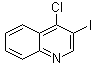 structure of CAS# 590371-90-7, 4-氯-3-碘喹啉