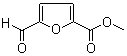 5-甲酰基-2-呋喃甲酸甲酯分子结构 (CAS 5904-71-2)