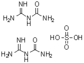 structure of CAS# 591-01-5, 脒基脲硫酸盐