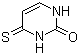 structure of CAS# 591-28-6, 4-Thiouracil