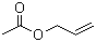 乙酸烯丙酯分子结构 (CAS 591-87-7)