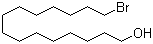 structure of CAS# 59101-27-8, 15-溴-1-十五烷醇