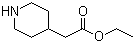 structure of CAS# 59184-90-6, Ethyl 2-piperidin-4-ylacetate