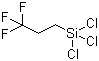 structure of CAS# 592-09-6, Trichloro(3,3,3-trifluoropropyl)silane