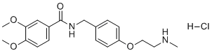 structure of CAS# 5922-37-2, Itopride Impurity 12 HCl
