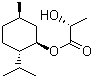structure of CAS# 59259-38-0, 乳酸孟酯