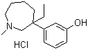 盐酸美普他酚分子结构 (CAS 59263-76-2)