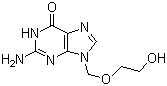Acyclovir molecular structure (CAS 59277-89-3)