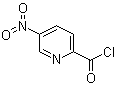 structure of CAS# 59290-88-9, 5-硝基-2-吡啶甲酰氯