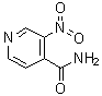 CAS 登录号：59290-91-4, 3-硝基-4-吡啶甲酰胺