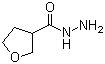 四氢-3-呋喃甲酰肼分子结构 (CAS 59293-32-2)