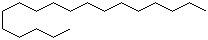 Octadecane molecular structure (CAS 593-45-3)