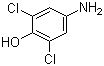 structure of CAS# 5930-28-9, 4-Amino-2,6-dichlorophenol