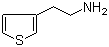 structure of CAS# 59311-67-0, 2-(Thiophen-3-yl)ethanamine