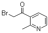 CAS 登录号：593270-82-7, 2-溴-1-(2-甲基吡啶-3-基)乙酮
