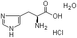 structure of CAS# 5934-29-2, L-Histidine hydrochloride monohydrate