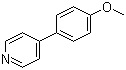 structure of CAS# 5938-16-9, 4-(4-Methoxyphenyl)pyridine