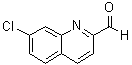 7-Chloro-2-quinolinecarbaldehyde molecular structure (CAS 59394-27-3)