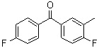 structure of CAS# 59396-50-8, (4-Fluoro-3-methylphenyl)(4-fluorophenyl)methanone